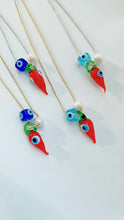 Load image into Gallery viewer, evil eye necklace