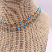 Load image into Gallery viewer, Turquoise beaded choker