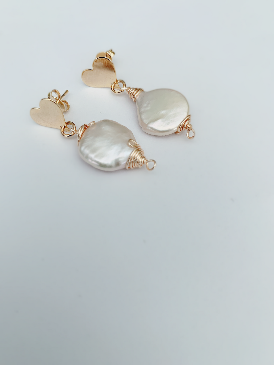 mother of pearl earrings,whithe drop,white earring - Cheleaccesorios