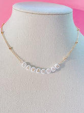 Load image into Gallery viewer, Beaded custom name necklace
