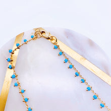 Load image into Gallery viewer, Turquoise beaded choker