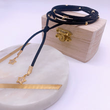 Load image into Gallery viewer, Bohemian leather choker necklace