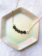 Load image into Gallery viewer, Beaded custom name necklace