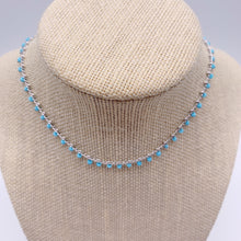 Load image into Gallery viewer, Turquoise beaded choker