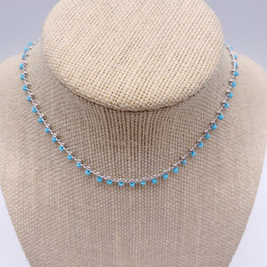 Turquoise beaded choker