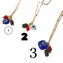 Load image into Gallery viewer, Amulets gold chain necklace