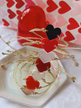 Load image into Gallery viewer, Valentine’s heart  bracelets