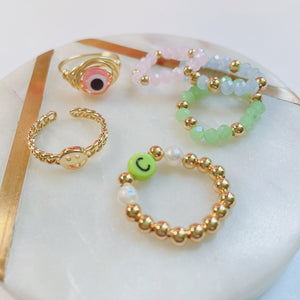 Stack of finger ring