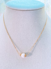 Load image into Gallery viewer, Pearl gold chains necklaces