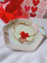 Load image into Gallery viewer, Valentine’s heart  bracelets