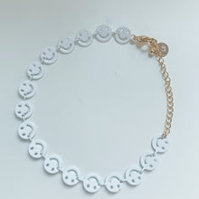 Load image into Gallery viewer, Smiley face enamel  chain bracelets