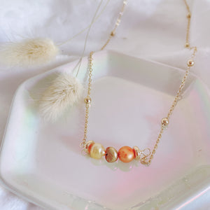 Pearl gold chains necklaces