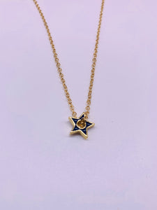 Mini  colors star necklace