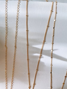 Amulets gold chain necklace