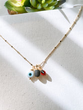 Load image into Gallery viewer, Amulets gold chain necklace