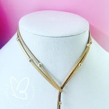 Load image into Gallery viewer, Bohemian leather choker necklace