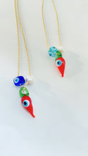 Load image into Gallery viewer, evil eye lamp work charm