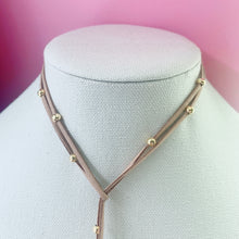 Load image into Gallery viewer, Bohemian leather choker necklace
