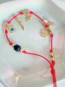 Lucky mini charms bracelet