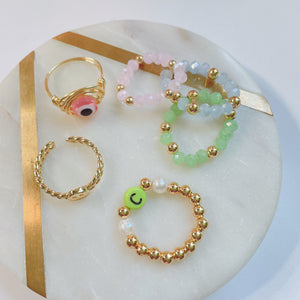 Stack of finger ring