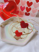 Load image into Gallery viewer, Valentine’s heart  bracelets