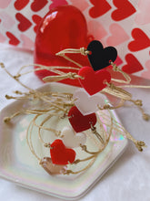 Load image into Gallery viewer, Valentine’s heart  bracelets