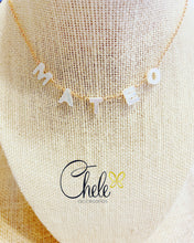 Load image into Gallery viewer, Shell name  or initial necklace - Cheleaccesorios
